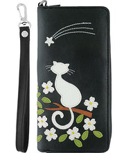 Load image into Gallery viewer, Cat Long Wallet - assorted colours
