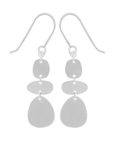 Three Shapes Earrings - Sterling Silver