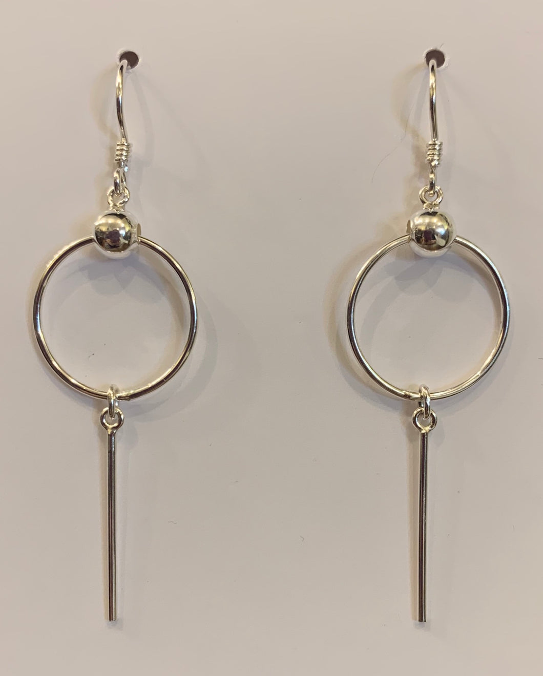 Loop & Bar Long Earrings sterling Toronto