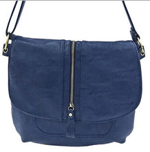 Load image into Gallery viewer, Rita Messenger Bag - mustard / navy / teal / black
