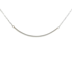 Curve Bar Necklace Sterling Toronto
