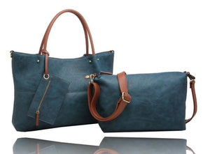Large 3 in 1 Tote Bag - Assorted Colours