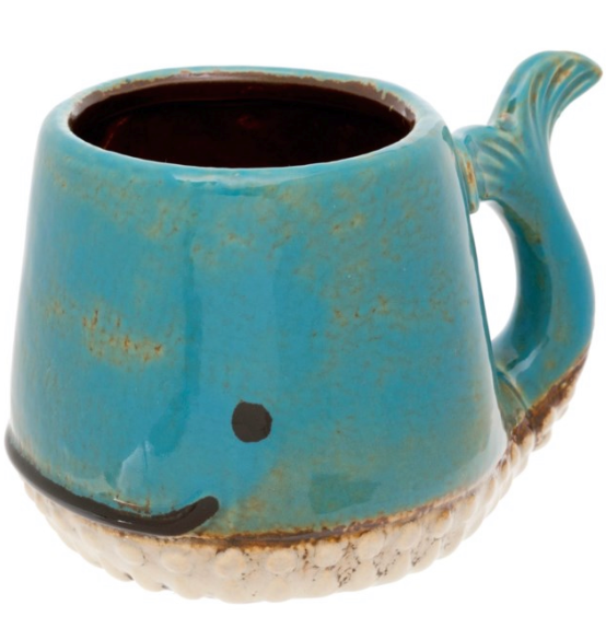 Whale Mug -blue