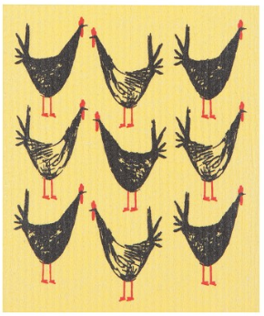 Chicken Scratch Swedish Dishcloth