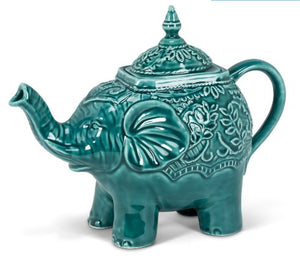 Ornate Elephant Teapot