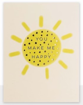 You Make Me Happy Mini Card