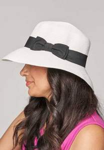 Panama Packable Hat -White