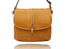 Load image into Gallery viewer, Rita Messenger Bag - mustard / navy / teal / black
