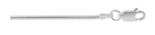 Sterling Silver Snake Chain - asst lengths