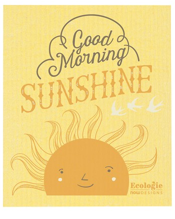 Good Morning Sunshine Swedish Dishcloth